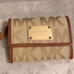 Michael Kors small logo wallet